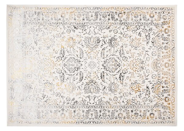 Makro Abra Kusový koberec GOLDEN MZ45H Klasický Moderní krémový Rozměr: 80x150 cm