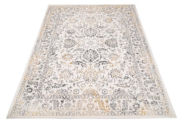 Makro Abra Kusový koberec GOLDEN MZ45H Klasický Moderní krémový Rozměr: 80x150 cm