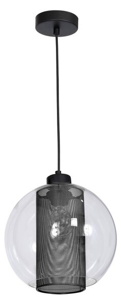 Lustr FUNA 1xE27/60W/230V černá