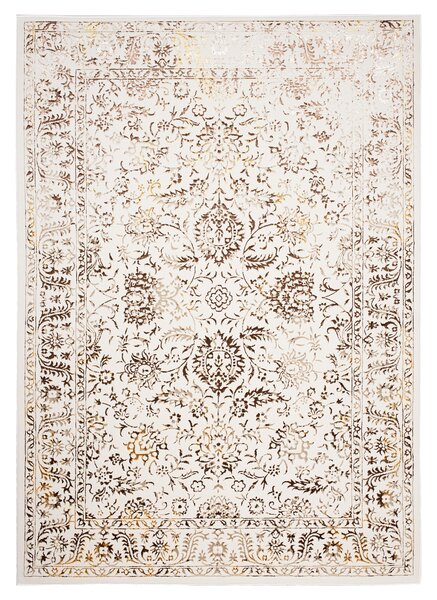 Makro Abra Kusový koberec GOLDEN MZ45J Klasický Moderní krémový Rozměr: 80x150 cm