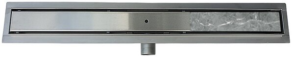 BPS-koupelny Sprchový odtokový žlab 2in1 DL01 FIX HYD-2653 70 cm, satén