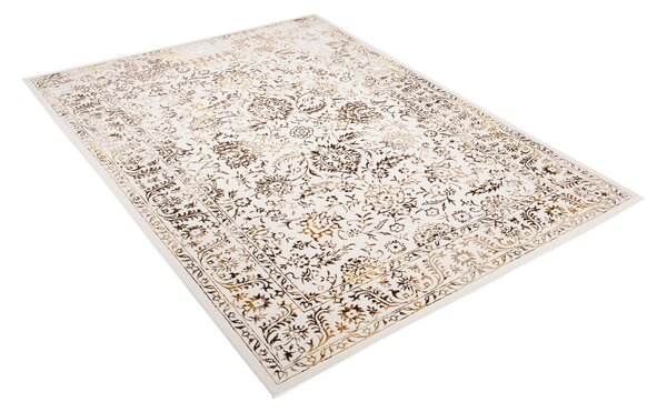 Makro Abra Kusový koberec GOLDEN MZ45J Klasický Moderní krémový Rozměr: 80x150 cm
