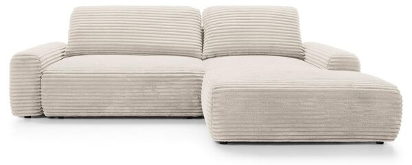 Rohová sedací souprava Afelia (P) (krémová). Akce -10%