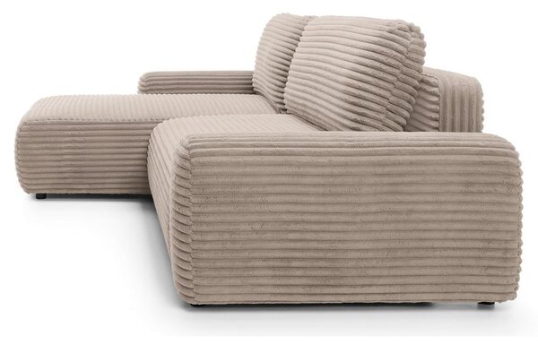 Rohová sedací souprava Afelia (L) (béžová). Akce -15%
