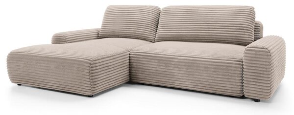 Rohová sedací souprava Afelia (L) (béžová). Akce -15%