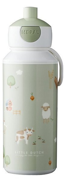 Dětská láhev na vodu s pítkem Campus, 400ml, Mepal, farma