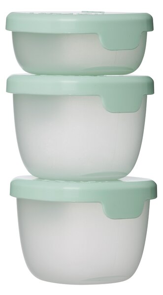 Sada krabiček Snack tubs, 3ks, b.box, zelené