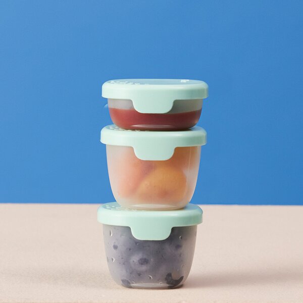 Sada krabiček Snack tubs, 3ks, b.box, zelené