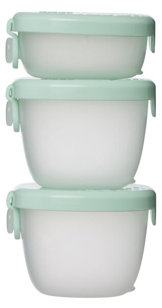 Sada krabiček Snack tubs, 3ks, b.box, zelené