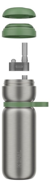 Nerezová sportovní láhev Twist, 600ml, Mepal, zelená