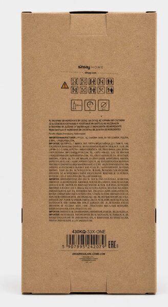 Sinsay - Stolní svíčky ve spirálovém tvaru 4 pack - červená