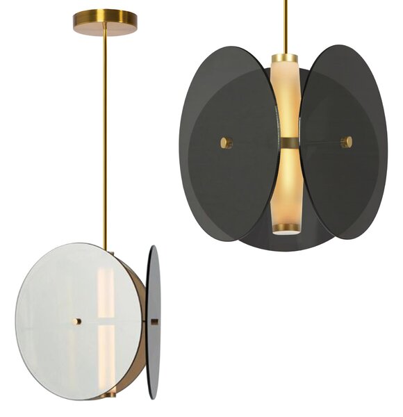 Toolight Designové LED osvětlení Industry Round APP1675-CP