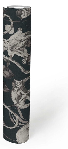 A.S. Création | Vliesová tapeta na zeď Michalsky 4 37982-2 | 0,53 x 10,05 m | černá, šedá