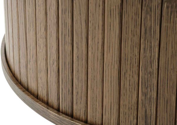 Designový jídelní stůl Vasiliy 120 cm kouřový dub