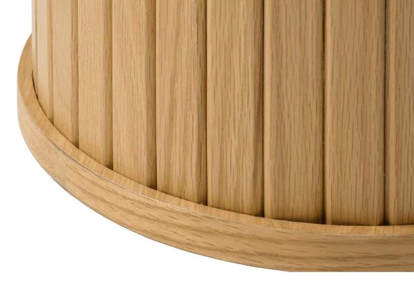 Designový konferenční stolek Vasiliy 90 cm přírodní dub