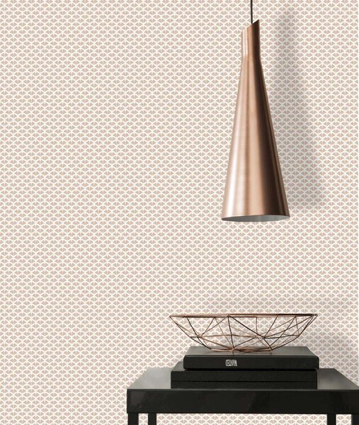 A.S. Création | Vliesová tapeta na zeď Trendwall 2 37958-1 | 0,53 x 10,05 m | bílá, béžová, metalická