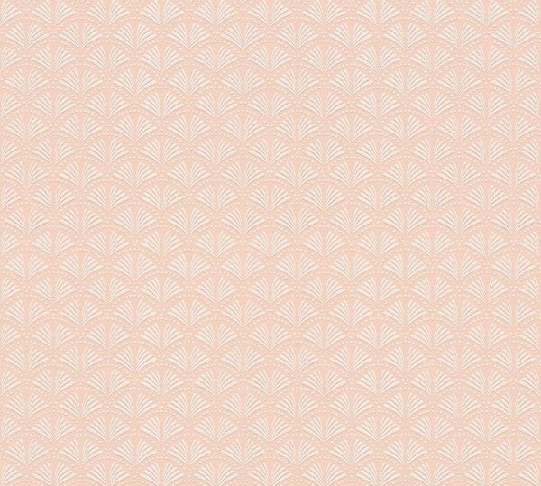 A.S. Création | Vliesová tapeta na zeď Trendwall 2 37957-7 | 0,53 x 10,05 m | bílá, metalická, růžová