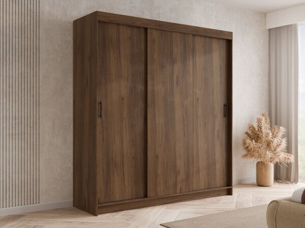 Posuvná skříň Acidoni I 200 cm, Barva: ořech warmia 5903211533068