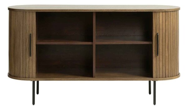 Designová komoda Vasiliy 140 cm kouřový dub
