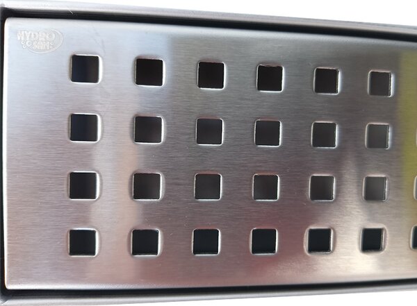 BPS-koupelny Sprchový odtokový žlab DL01 QUBE G3 HYD-2641 50 cm, satén