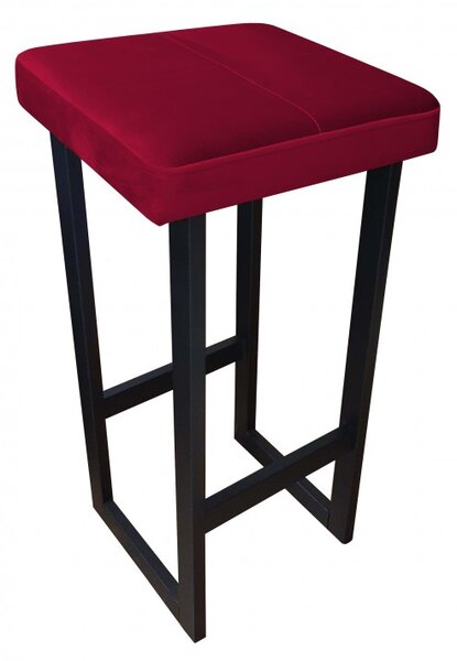 Stolička bez opěradla Lanne 75 cm Magic velvet 06
