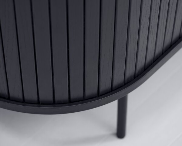 Designová komoda Vasiliy 140 cm černý dub