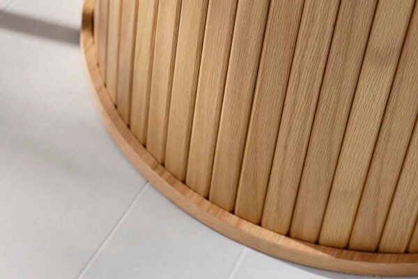Designový jídelní stůl Vasiliy 120 cm přírodní dub