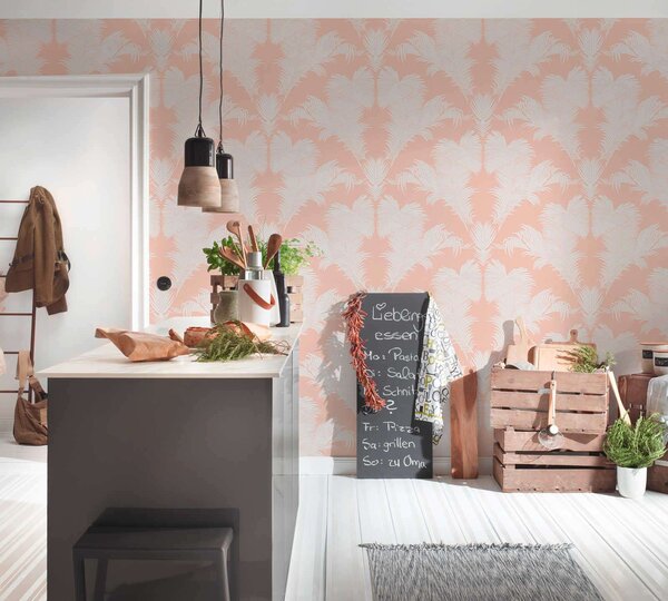 A.S. Création | Vliesová tapeta na zeď Trendwall 2 37959-6 | 0,53 x 10,05 m | bílá, růžová