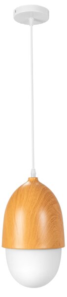 Toolight - závěná lampa E27 60W APP952-1CP, hnědá-bílá, OSW-04035