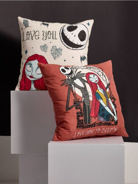 Sinsay - Bavlněné povlaky na polštáře 2 pack Nightmare Before Christmas - vícebarevná