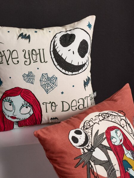 Sinsay - Bavlněné povlaky na polštáře 2 pack Nightmare Before Christmas - vícebarevná