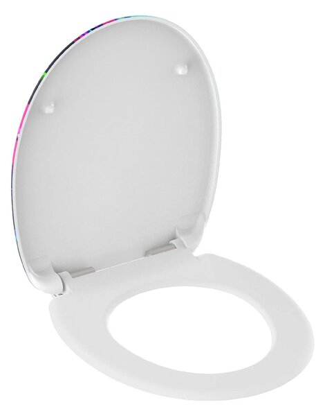 Eisl Sanitär WC prkénko Duroplast Soft Close Neon Paint 82191