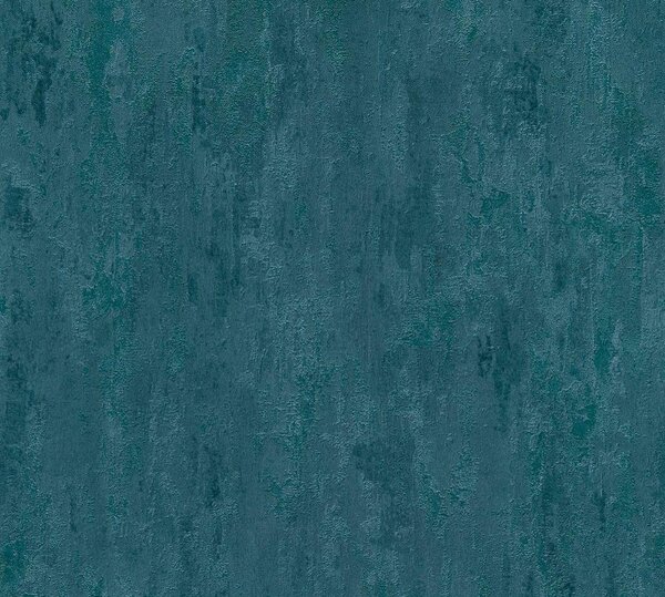 A.S. Création | Vliesová tapeta na zeď Trendwall 2 38044-5 | 0,53 x 10,05 m | modrá, metalická