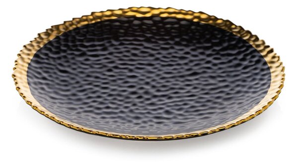 Keramická sada talířů Kati Black Gold 2ks