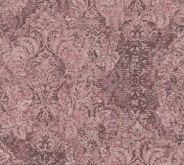A.S. Création | Vliesová tapeta na zeď Mata Hari 38093-2 | 0,53 x 10,05 m | červená, růžová