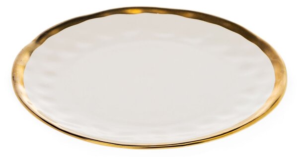 Keramická sada talířů Lissa White Gold 2ks
