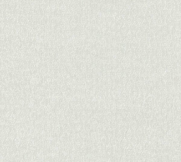 A.S. Création | Vliesová tapeta na zeď Mata Hari 38097-5 | 0,53 x 10,05 m | bílá, metalická