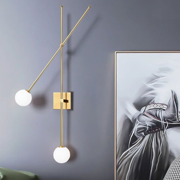 Toolight Nástěnné osvětlení Modern APP1594-2W gold