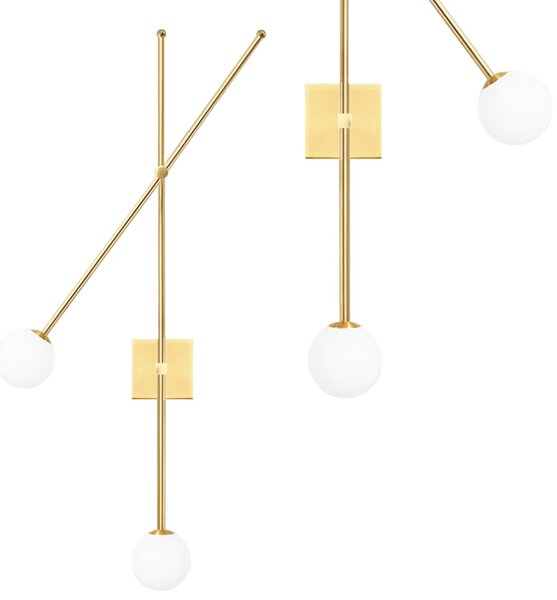 Toolight Nástěnné osvětlení Modern APP1594-2W gold