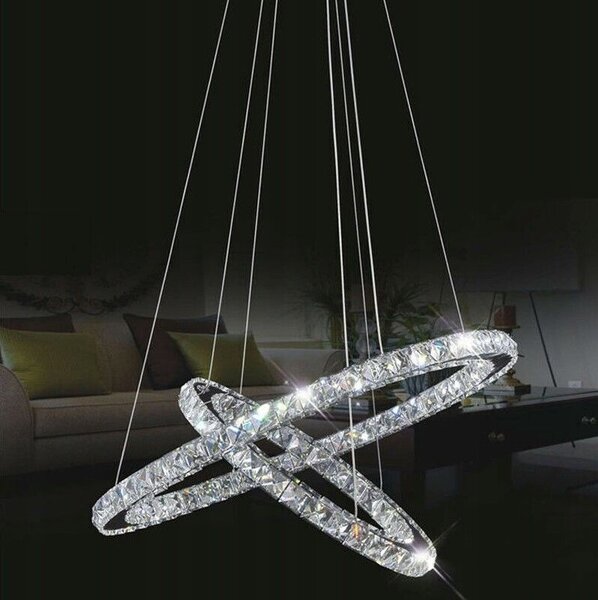 Toolight - LED stropní svítidlo + dálkové ovládání APP418-CP, chromová, OSW-65016