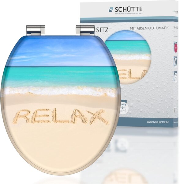 Eisl Sanitär WC prkénko MDF Soft Close Relax 80131