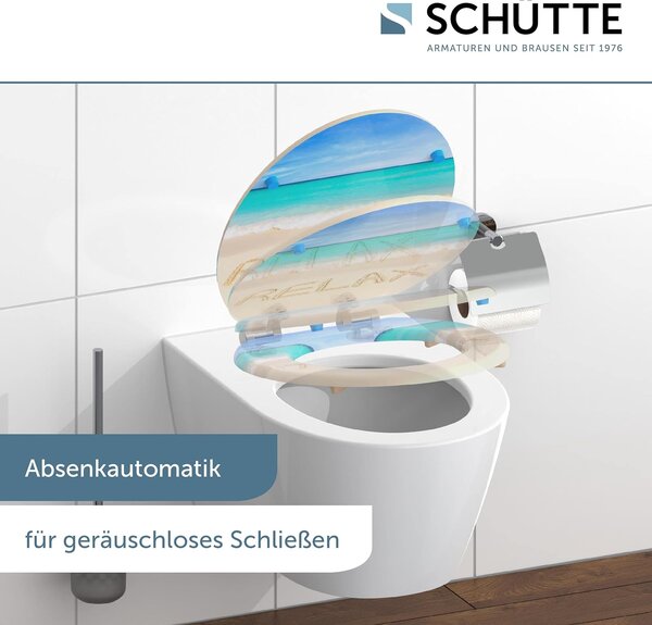 Eisl Sanitär WC prkénko MDF Soft Close Relax 80131