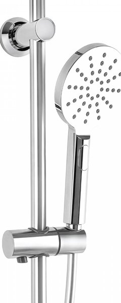 Erga Dubaj, sprchový set s termostatickou baterií a hlavovou sprchou 30 cm, chromová, ERG-YKA-BP.DUBAJ-THERM-30-CHR
