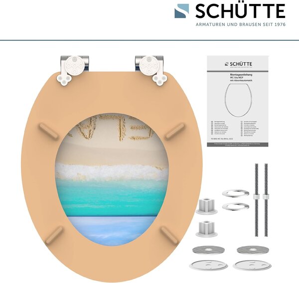 Eisl Sanitär WC prkénko MDF Soft Close Relax 80131