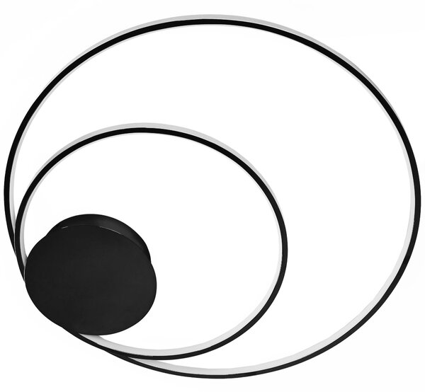 Toolight Stropní svítidlo LED s ovladačem PLAFON APP802-C Black
