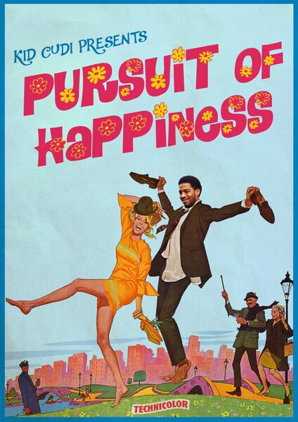 Plakát, Obraz - Ads Libitum - Pursuit of happiness, (40 x 60 cm)