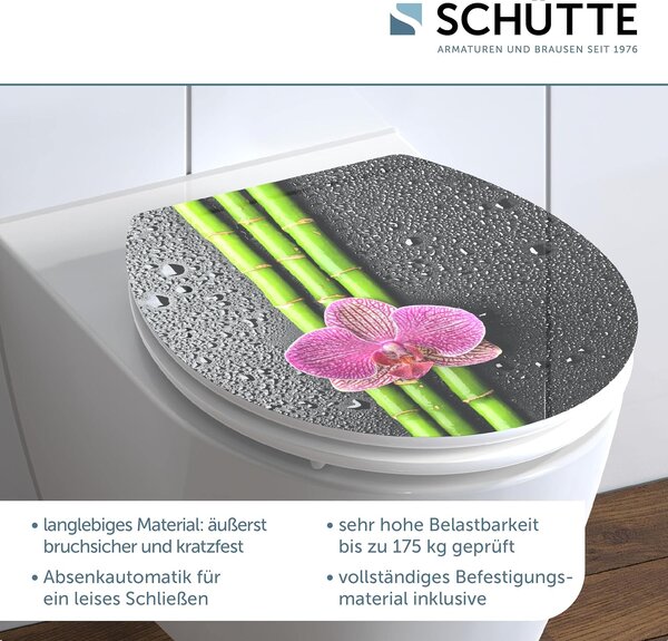 Eisl Sanitär WC prkénko MDF Soft Close Asia High Gloss 80521