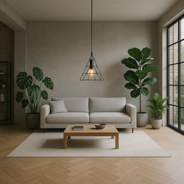 Toolight Stropní lampa visící v industriálním stylu LH2058