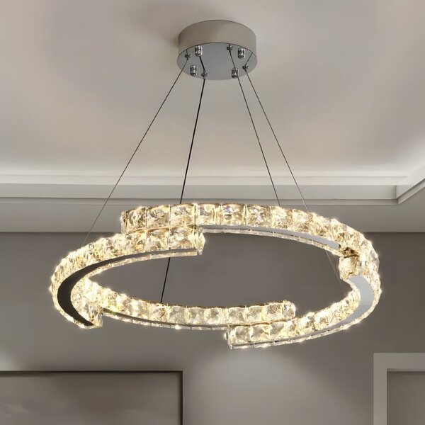 Toolight Kruhové LED stropní osvětlení APP1556-CP chrome