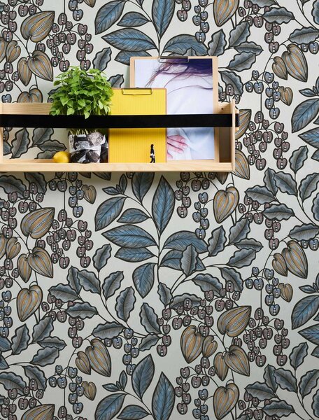 A.S. Création | Vliesová tapeta na zeď AP Floral Impression 37754-8 | 0,53 x 10,05 m | vícebarevná, bílá, černá